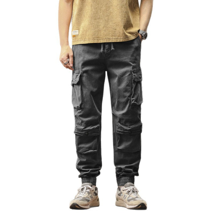 Pantalon cargo confortable pour hommes avec poignets élastiques Lune London