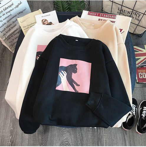 Women's casual sweatshirt with creative animal design Chic & Stil