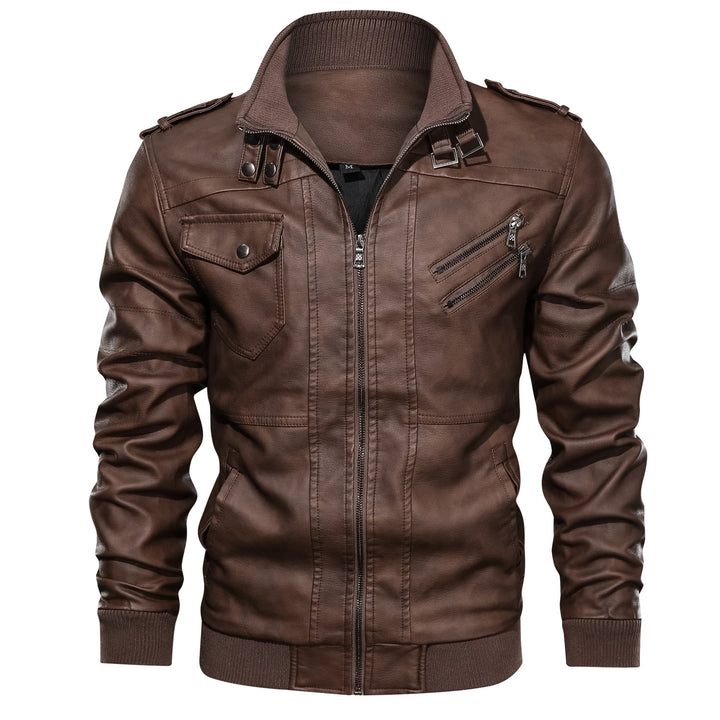 Lune London Faux Leather Jacket for Men