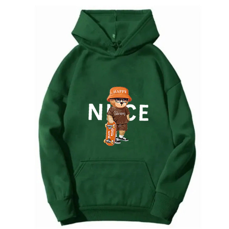 Women hoodie with vibrant cartoon design Chic & Stil