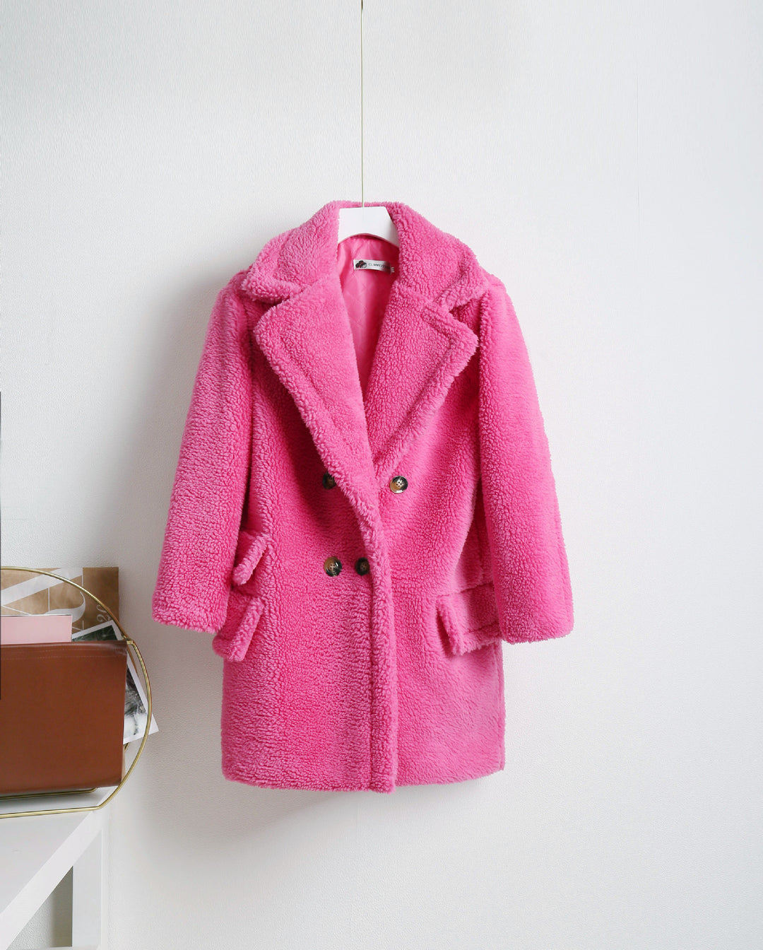 Ladies Chic Double Button Soft Coat and Style