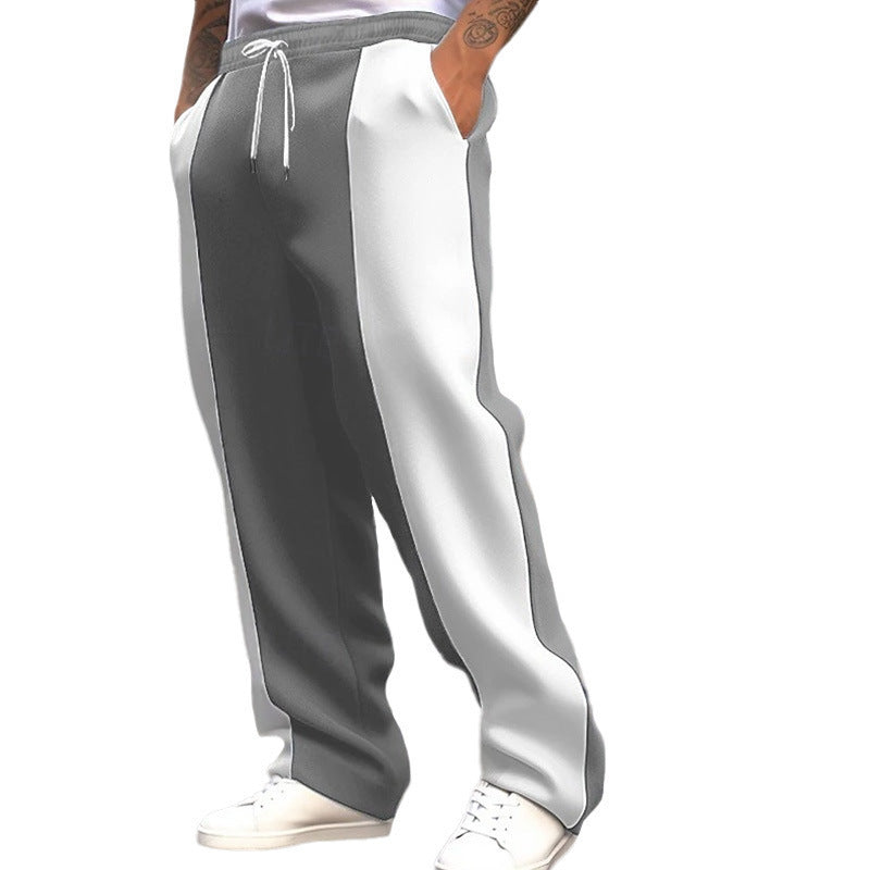 Men's sporty jogger pants with fashionable side design Lune London