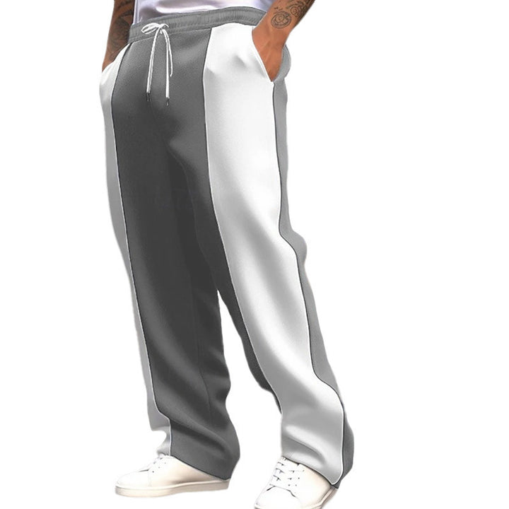Men's sporty jogger pants with fashionable side design Lune London