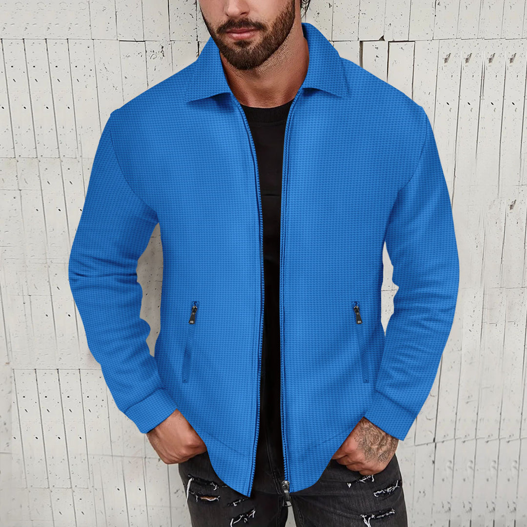 Fashion short jacket for men with a structured design and practical pockets Lune London