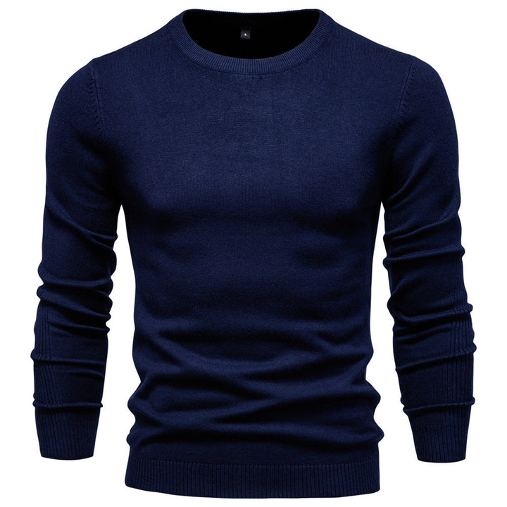 Men's Round Neck Sweater Made Of High-Quality Cotton Lune London