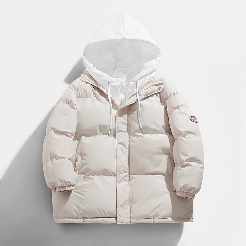 Ladies winter down jacket with integrated hood Lune London