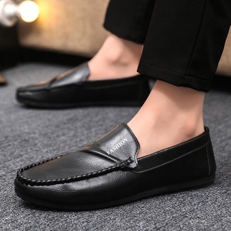 Men's moccasins with hand-stitched upper material and lightweight comfort Lune London