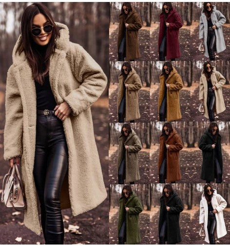 Ladies Oversized Cozy Chic Coat and Style