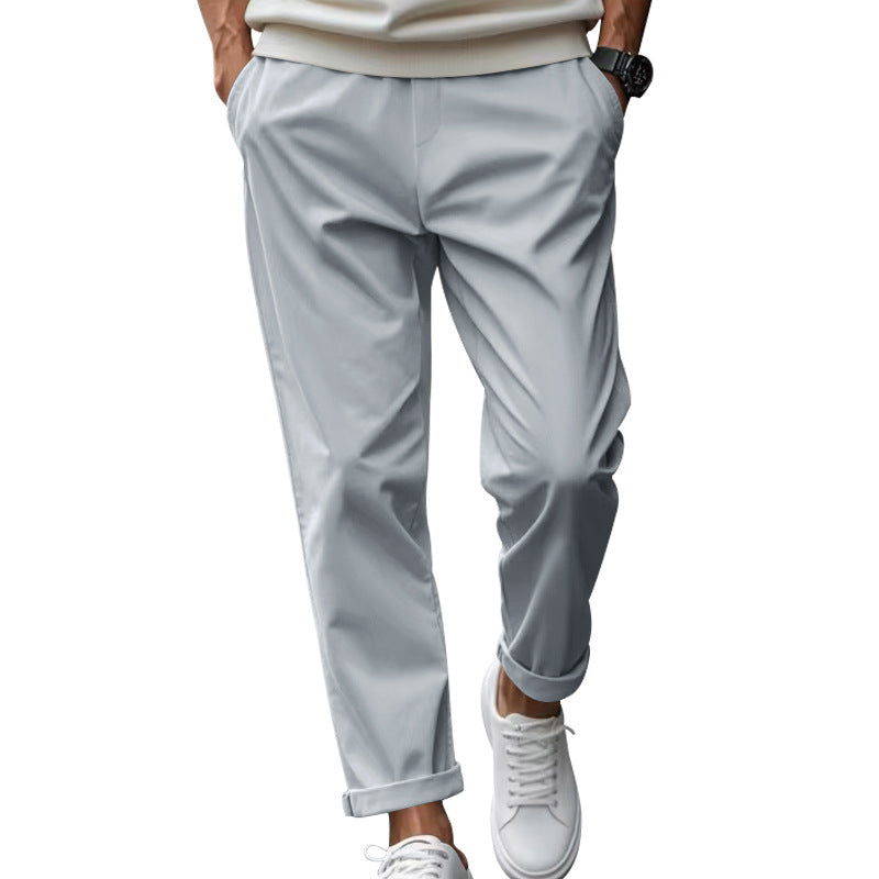 Elegant chino pants for men with a comfortable waist and a trendy cut Lune London