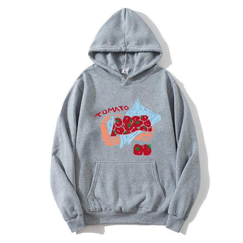 Women's hoodie with creative vegetable motif Chic & Stil