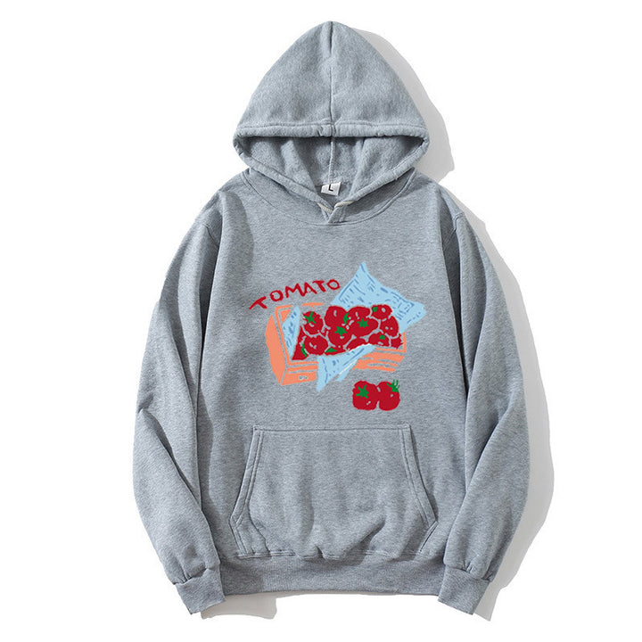 Women's hoodie with creative vegetable motif Chic & Stil