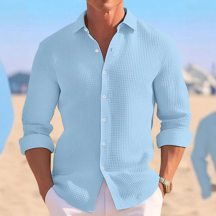Lightweight structured shirt for men with a modern fit Lune London