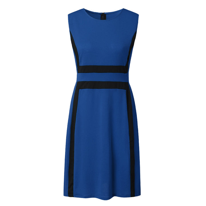 Ladies' leisure dress with trendy block stripe design Lune London