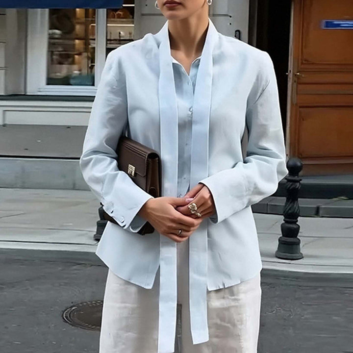 Blouse Élégante pour Femmes avec Ceinture Chic Chic & Stil