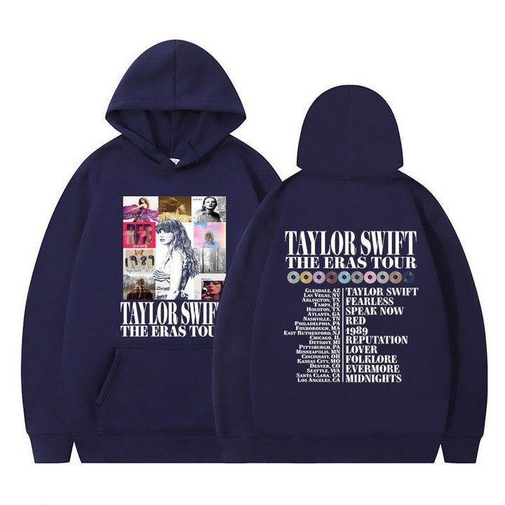 Ladies hoodie with artistic concert motif Chic & Stil
