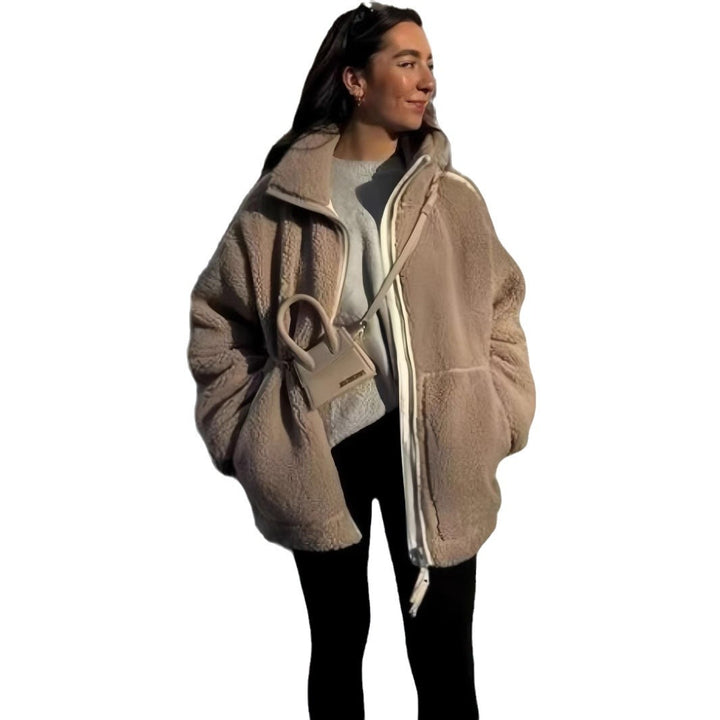 Ladies comfortable fleece jacket Lune London