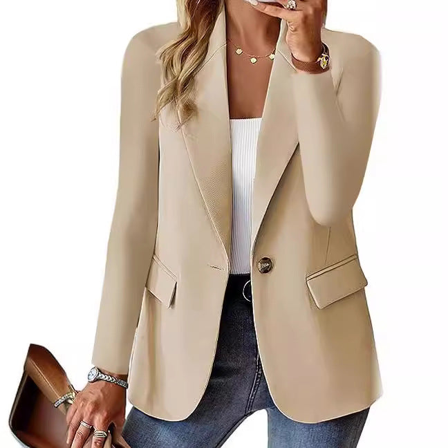 Ladies Elegant Business Blazer with Chic Structure and Style
