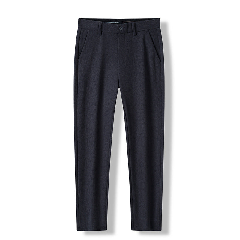 Elegant suit pants for men with a fine texture and a modern cut Lune London