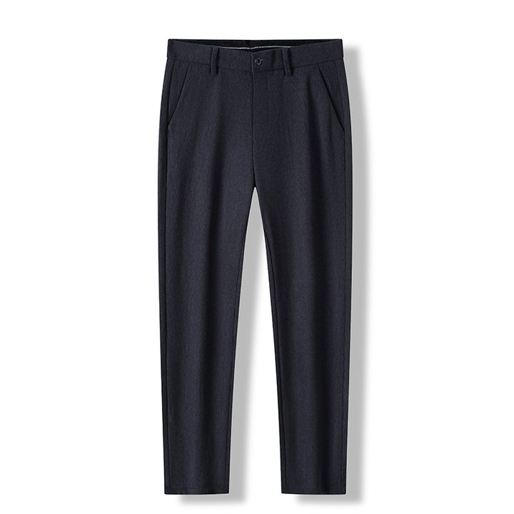 Elegant suit pants for men with a fine texture and a modern cut Lune London