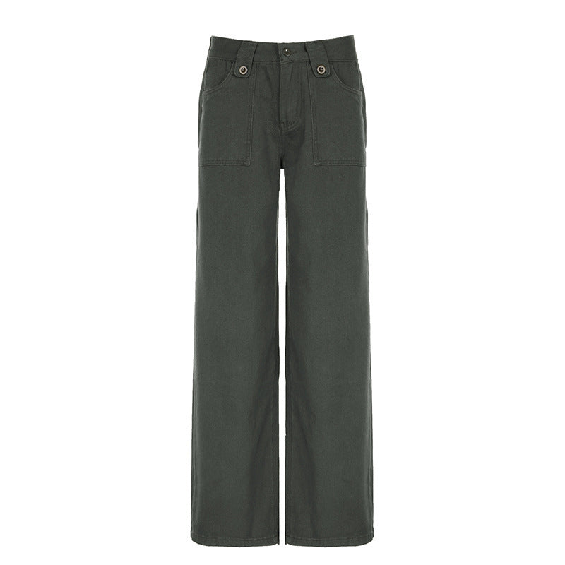 Loose cargo pants for women with practical pockets and tailored fit Lune London