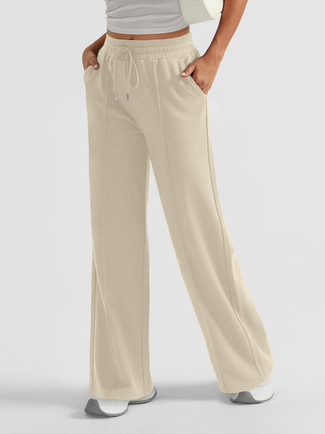 Women Casual Wide Jogging Pants Lune London