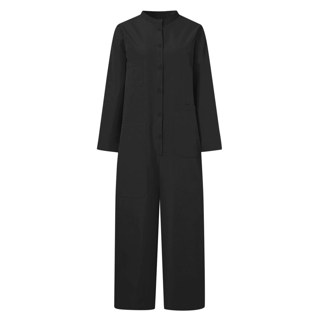 Women's jumpsuit with practical pockets and casual cut Lune London