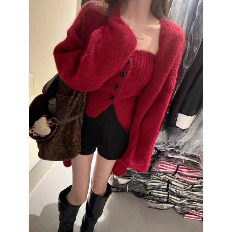 Gilet pour femmes avec détails de boutons et coupe ample Chic & Stil