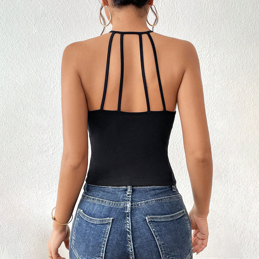 Chic & Stil Fashionable crossed design women's body