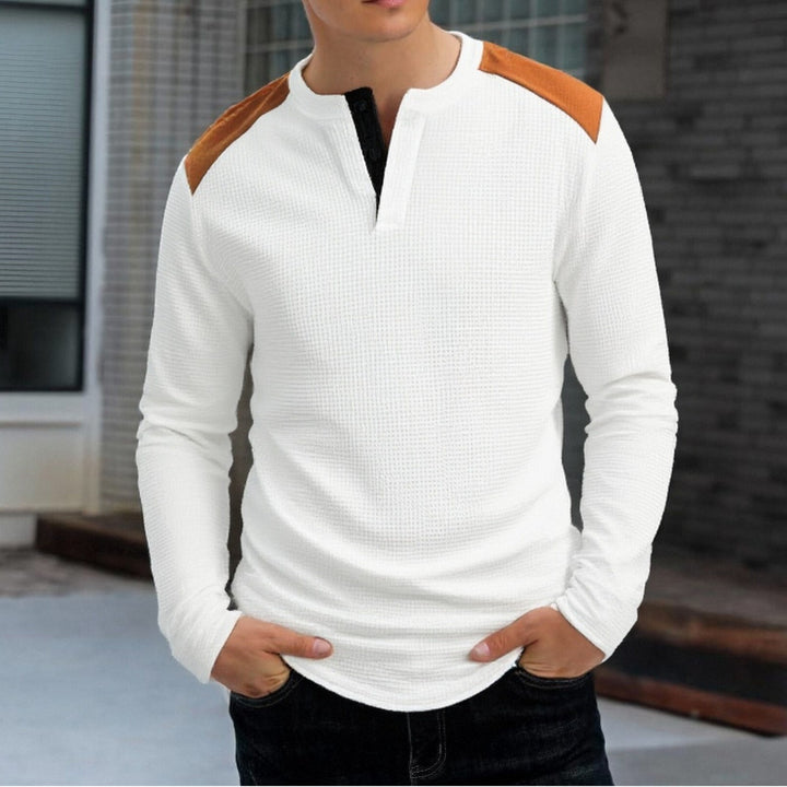Men's long sleeve shirt with a unique structure design Lune London
