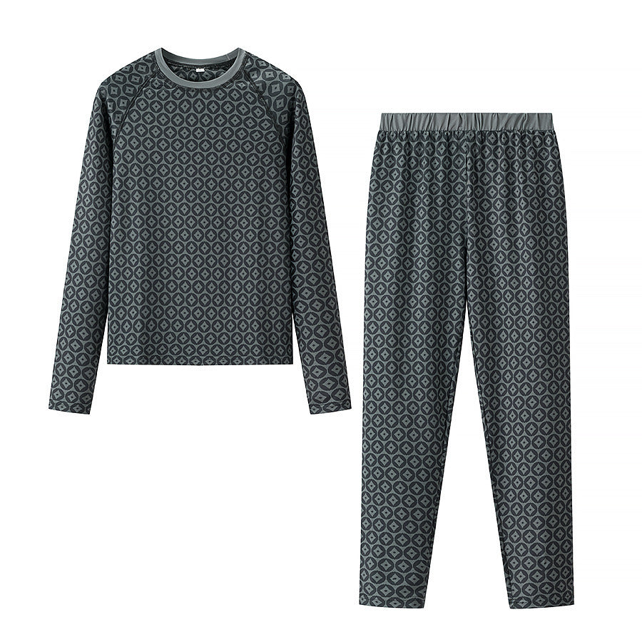 Breathable cotton women's pajama set with versatile pattern Lune London