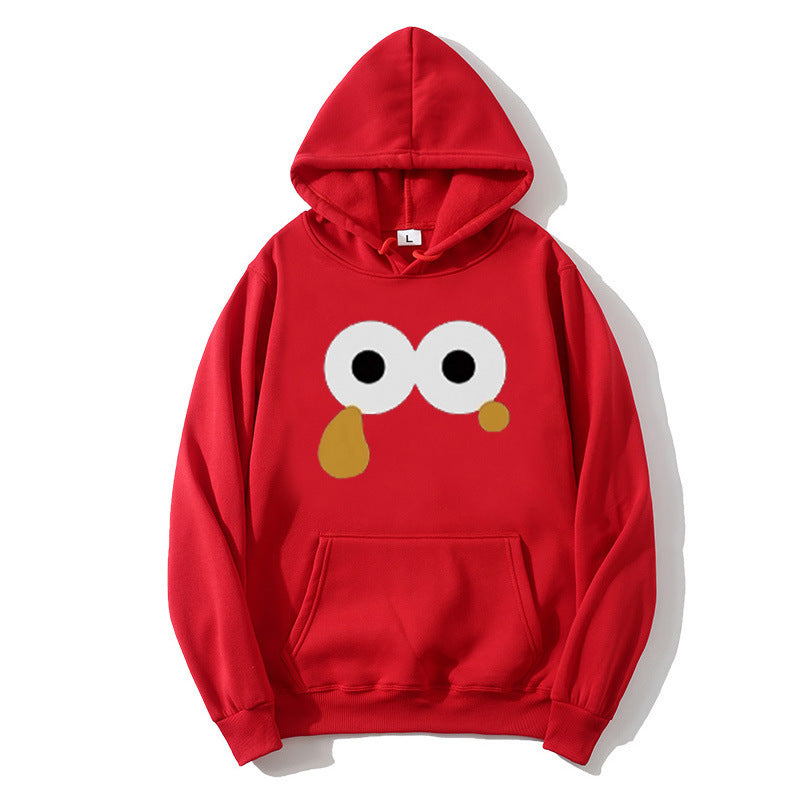 Women's hoodie with eye-catching cartoon print Chic & Stil