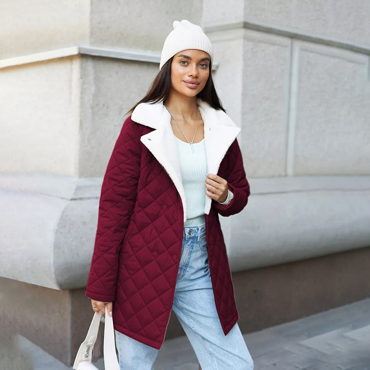 Lune London Women's Quilted Wool Jacket