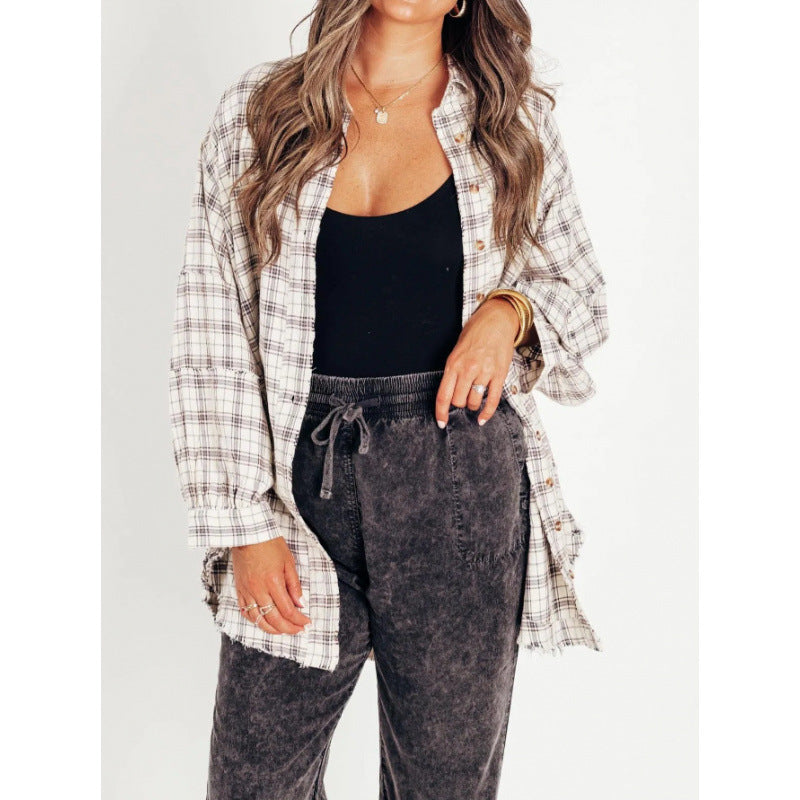 Casual carrot jacket for women with wide sleeves Lune London