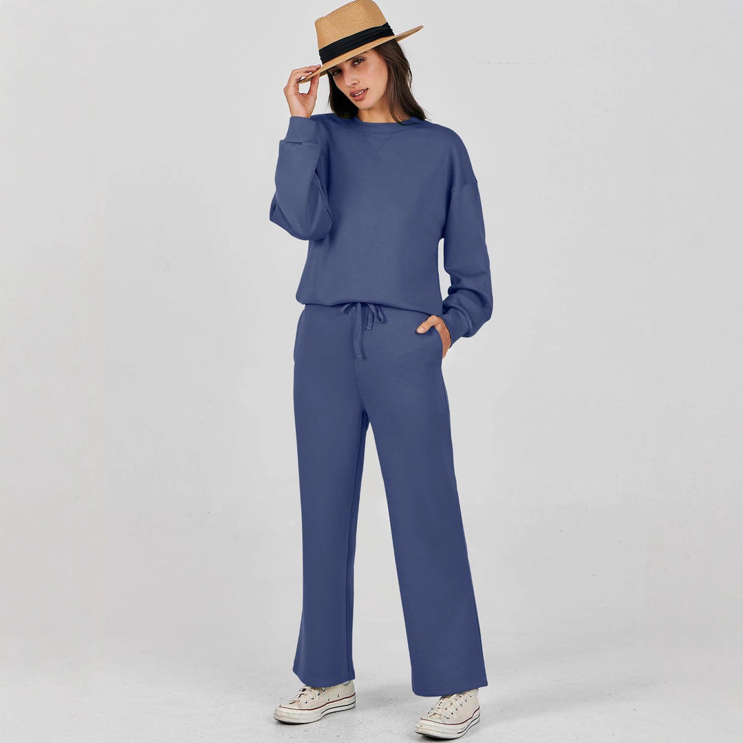 Lune London casual sweatshirt sports set for women