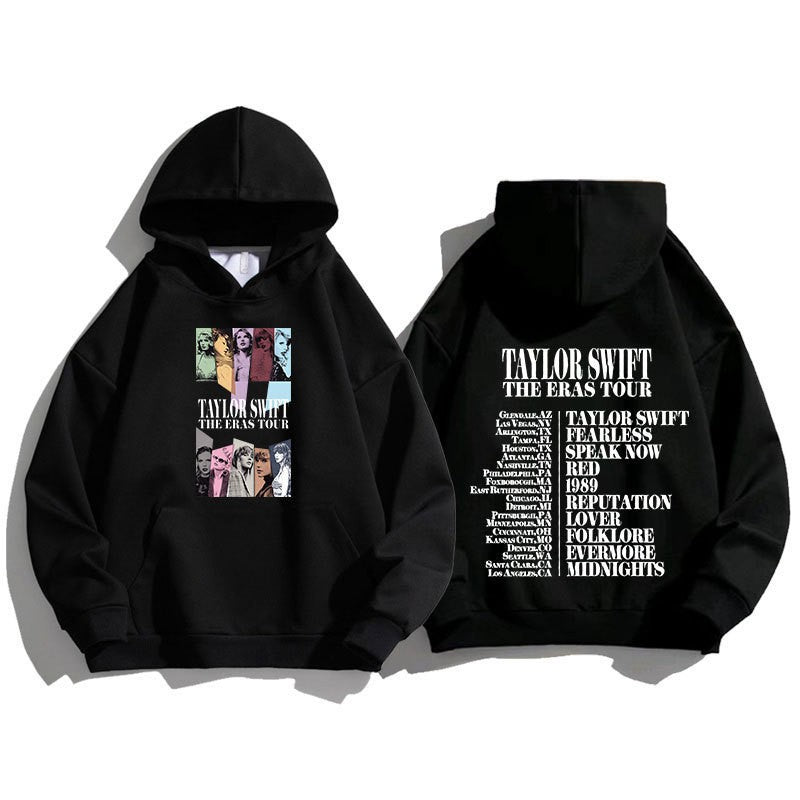 Women's hoodie with artistic motif and inspiring listing Chic & Stil