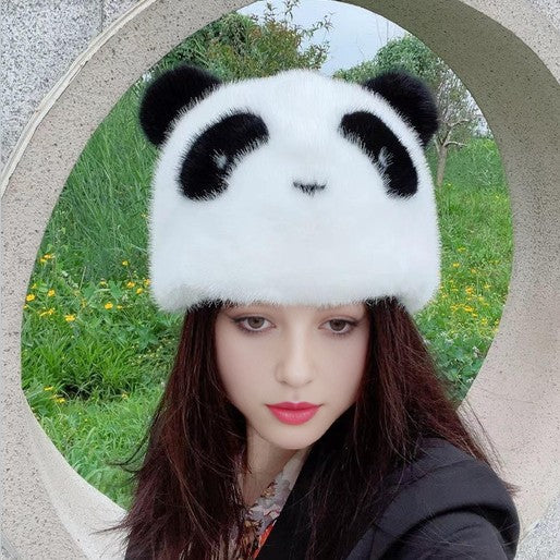 Ladies Chic and Stylish Cozy Panda Beanie
