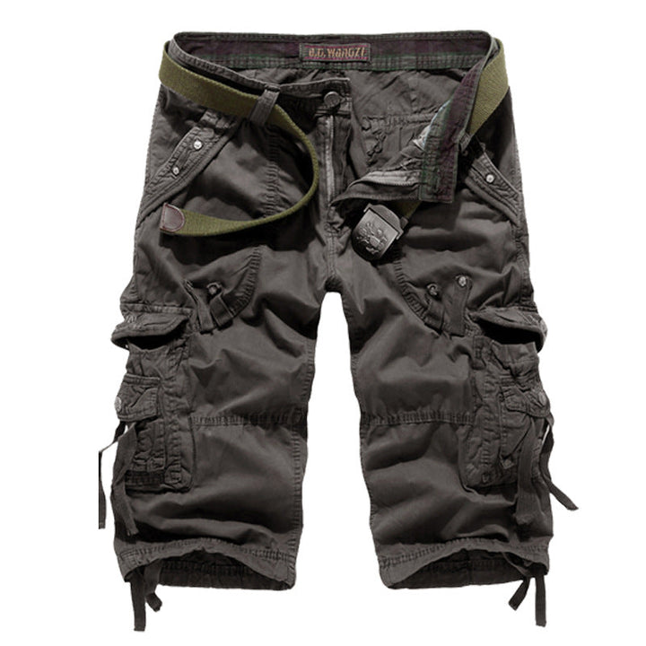 Men's Cargo Shorts with Multiple Pockets Lune London