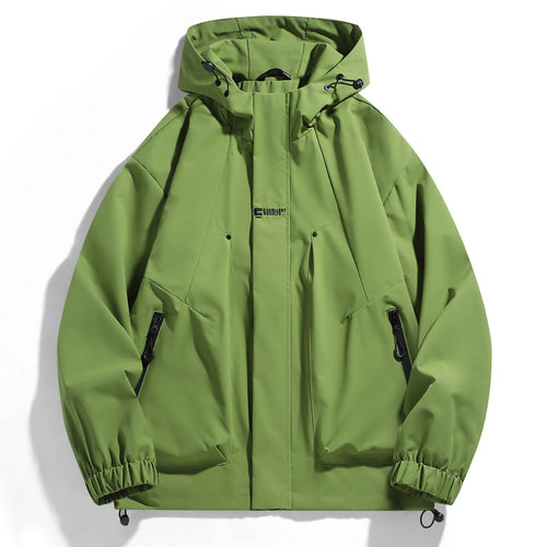 Functional outdoor jacket for men with water and wind protection Lune London