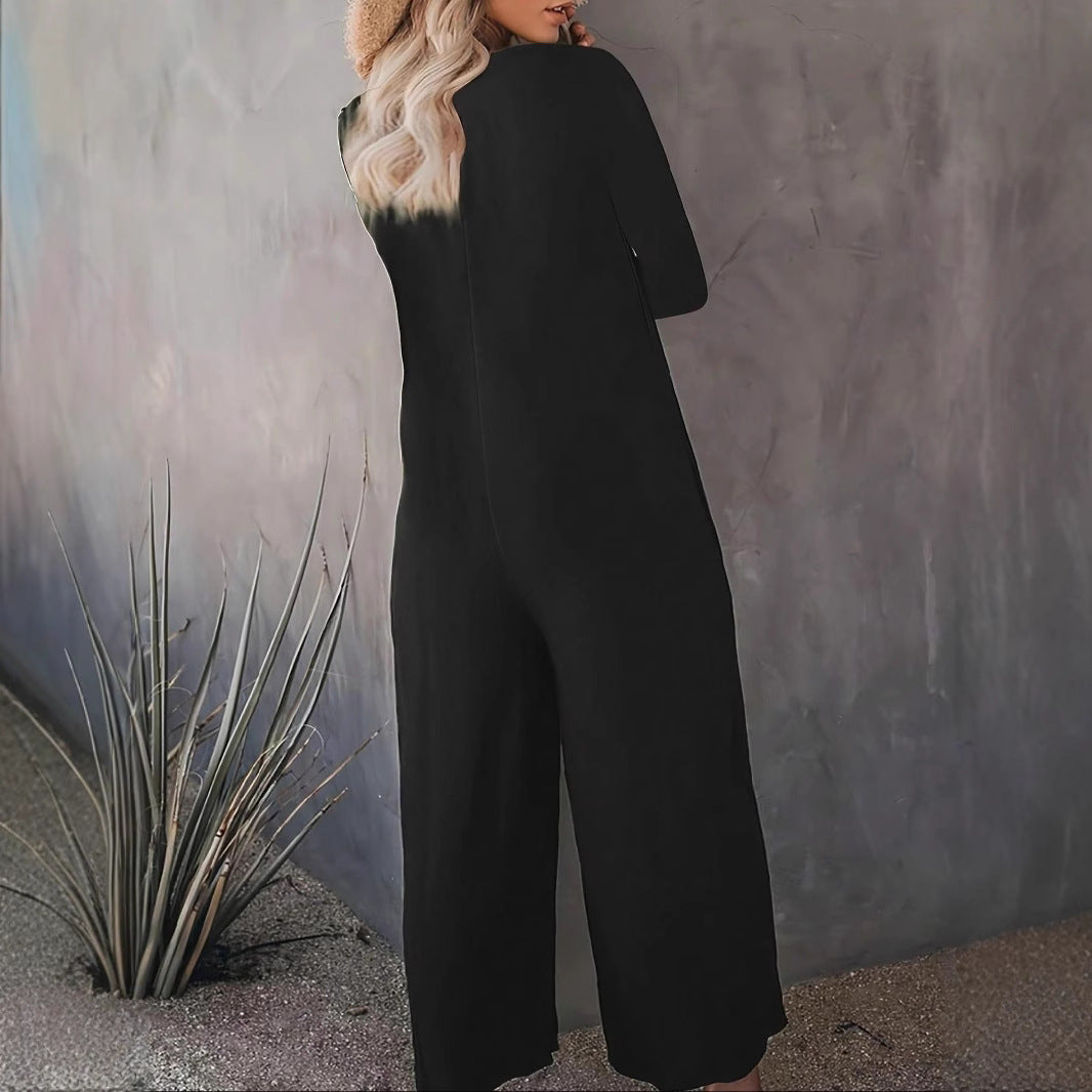 Salopette large pour femmes avec poches pratiques et coupe moderne Chic & Stil