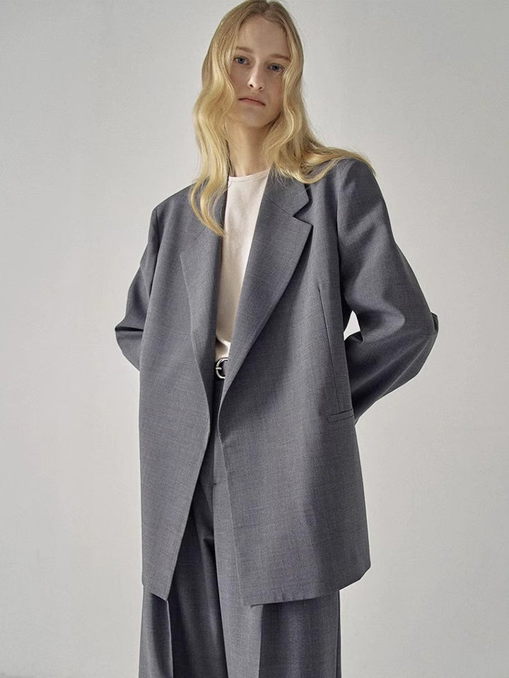 Blazer élégant surdimensionné pour femmes avec coupe noble Chic & Stil