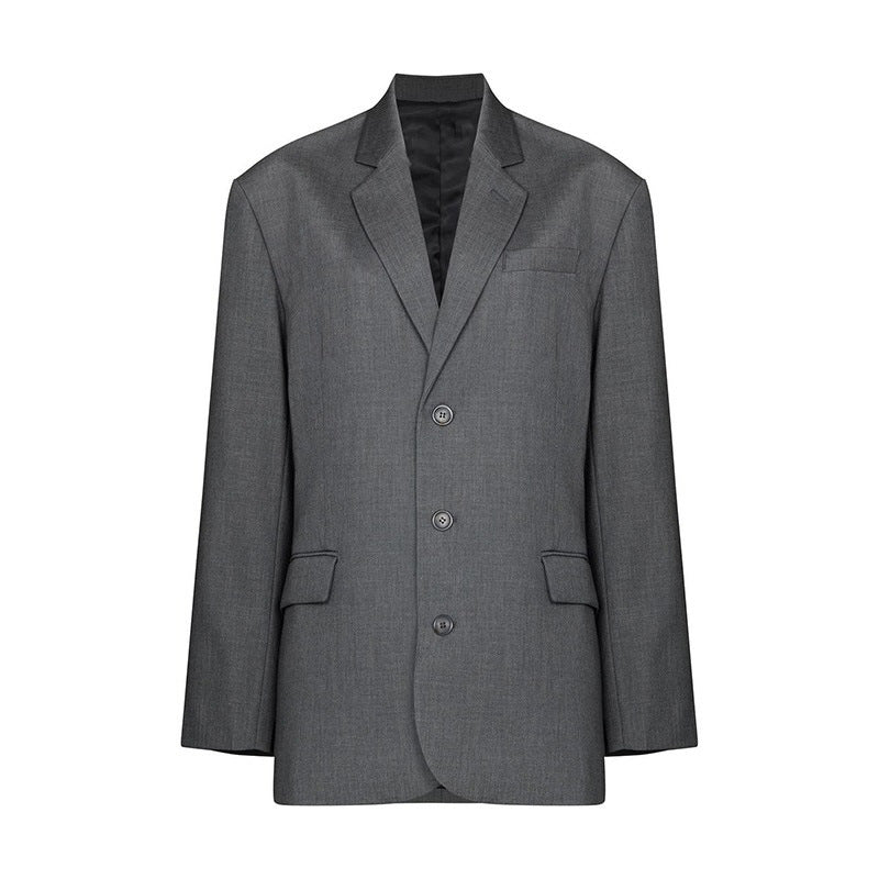 Blazer féminin élégant et décontracté avec des détails subtils Chic & Stil