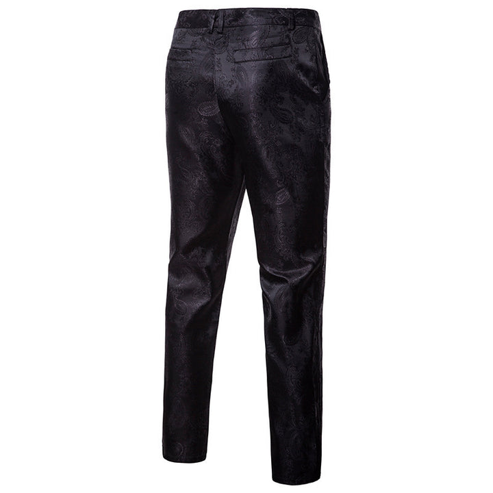 Lune London Paisley Pattern Elegant Pants for Men