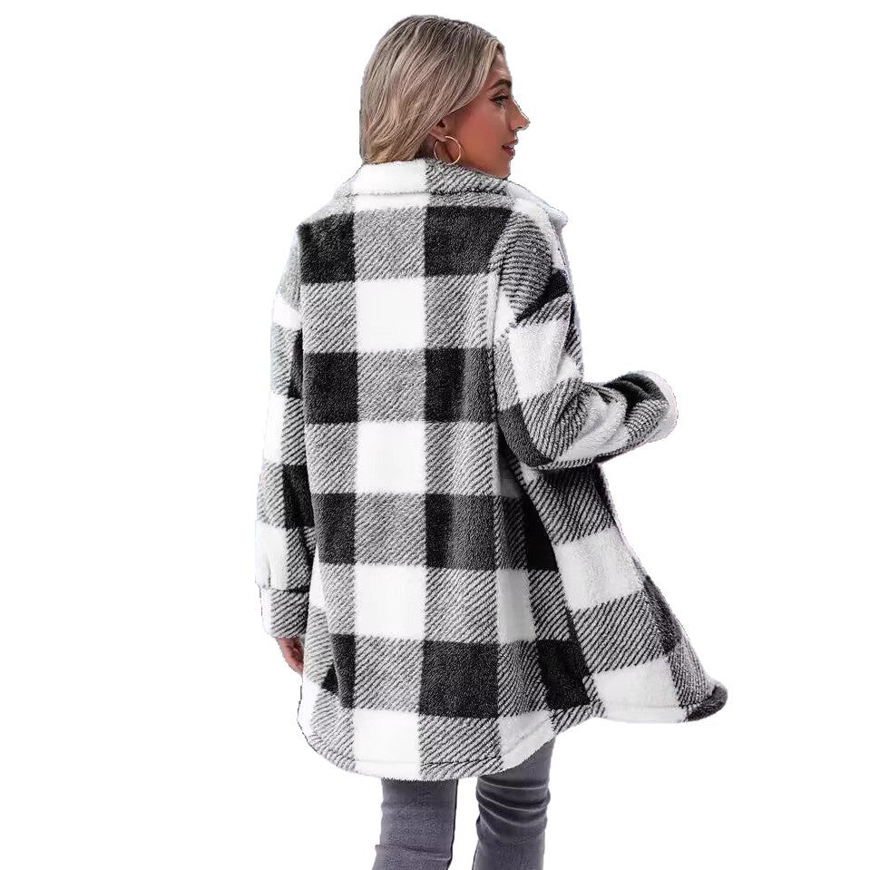Women's Flannel Winter Jacket Lune London