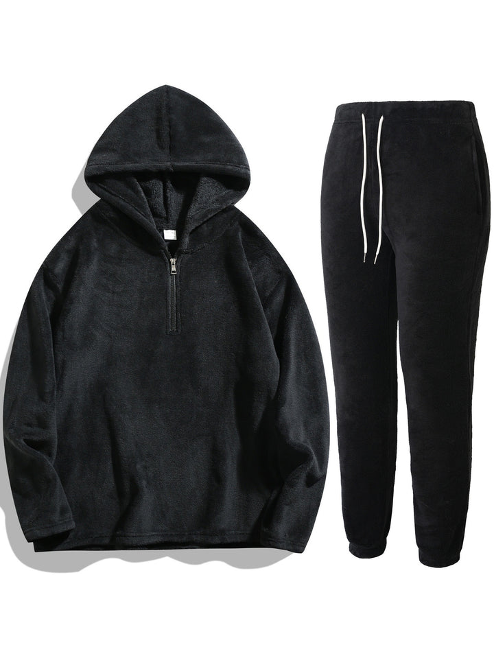 Ladies Cozy Chic Hoodie Jumpsuit