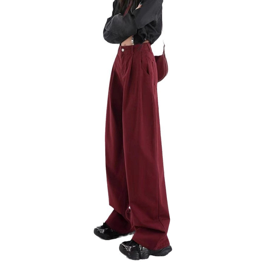 Pantalons chino large pour femmes Chic & Stil