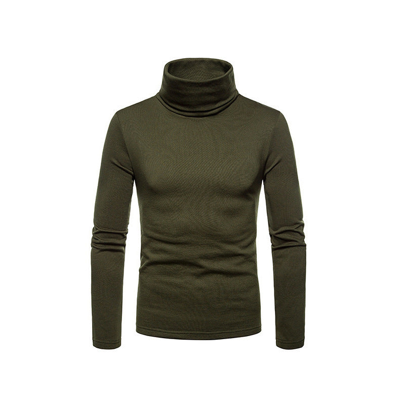 Trendy turtleneck sweater for men in fine knit Lune London
