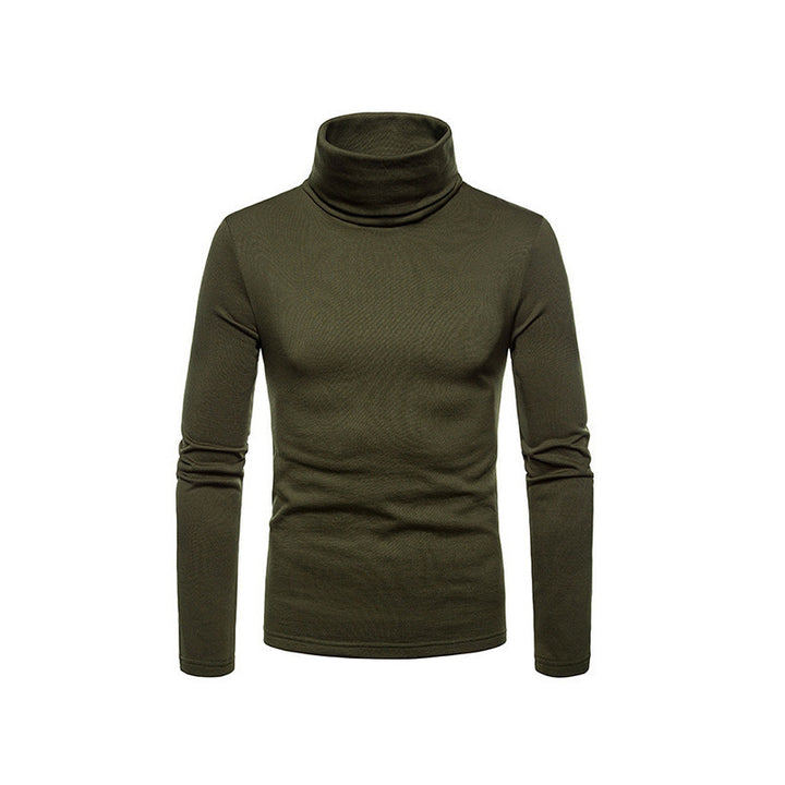 Trendy turtleneck sweater for men in fine knit Lune London