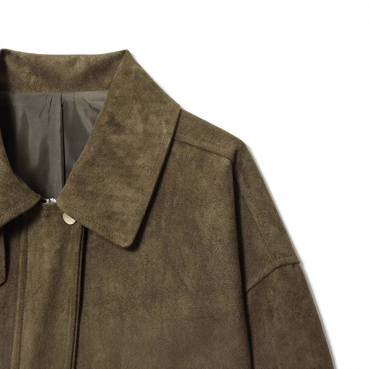 Trendy utility jacket for women with patch pockets and textured material Lune London