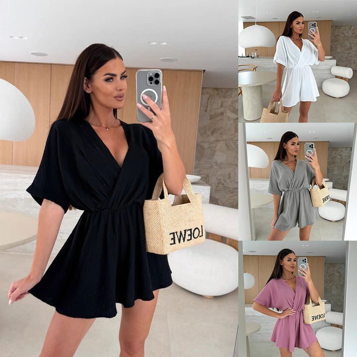 Elegant wrap overall for women Lune London
