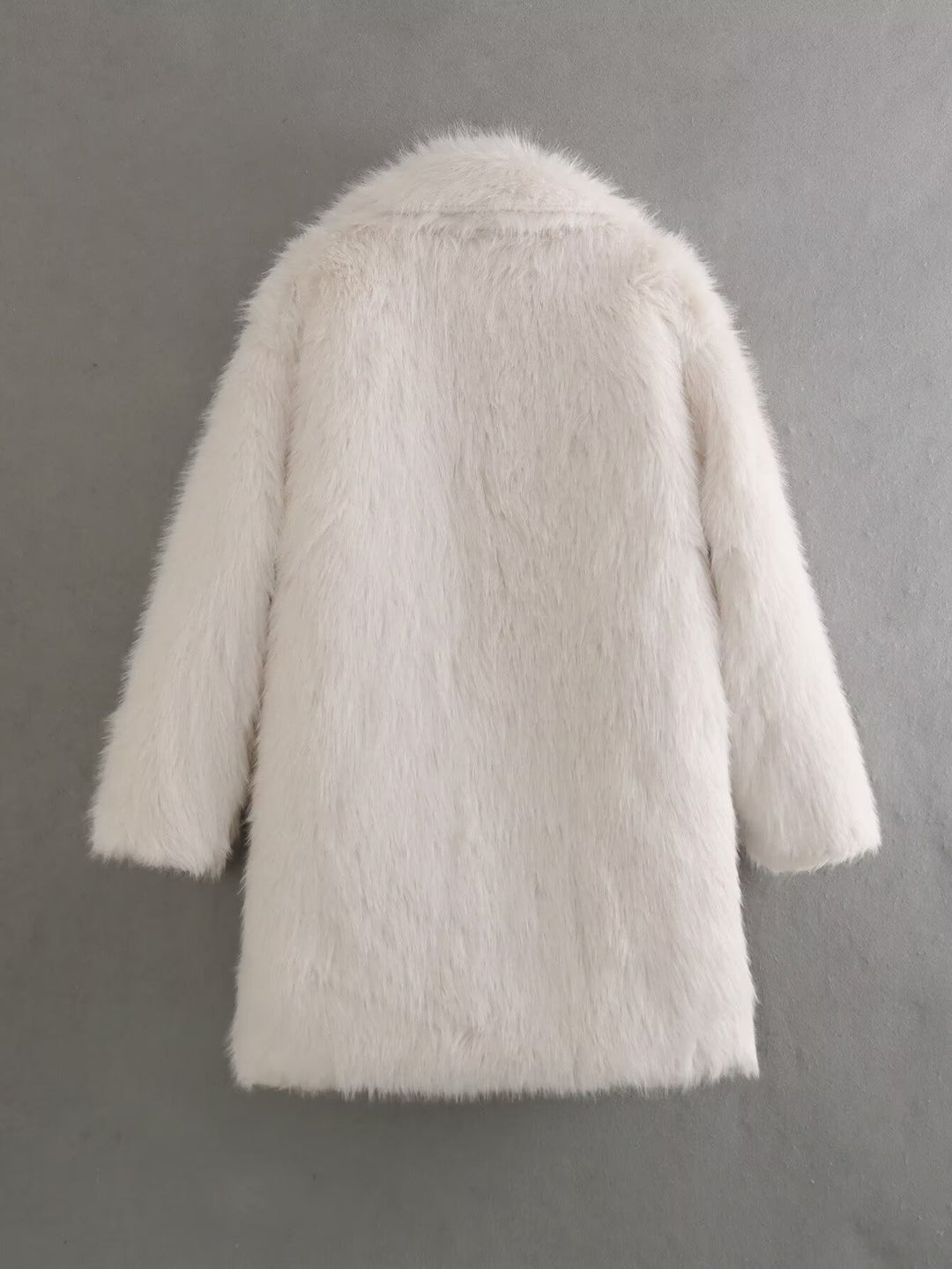 Women's fleece jacket with double lapels Lune London